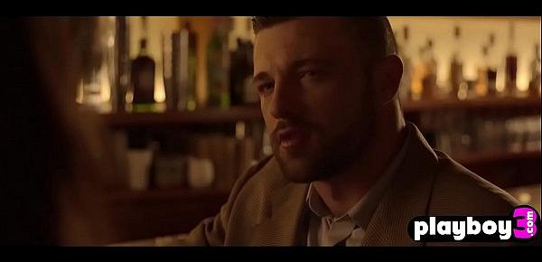  Sexy woman in a bar fucked by a detectives big dick